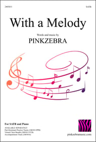 With a Melody Audio File choral sheet music cover Thumbnail